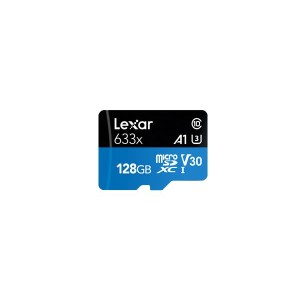 MEMORY MICRO SDXC 128GB UHS-I/W/ADAPTER LSDMI128BB633A LEXAR