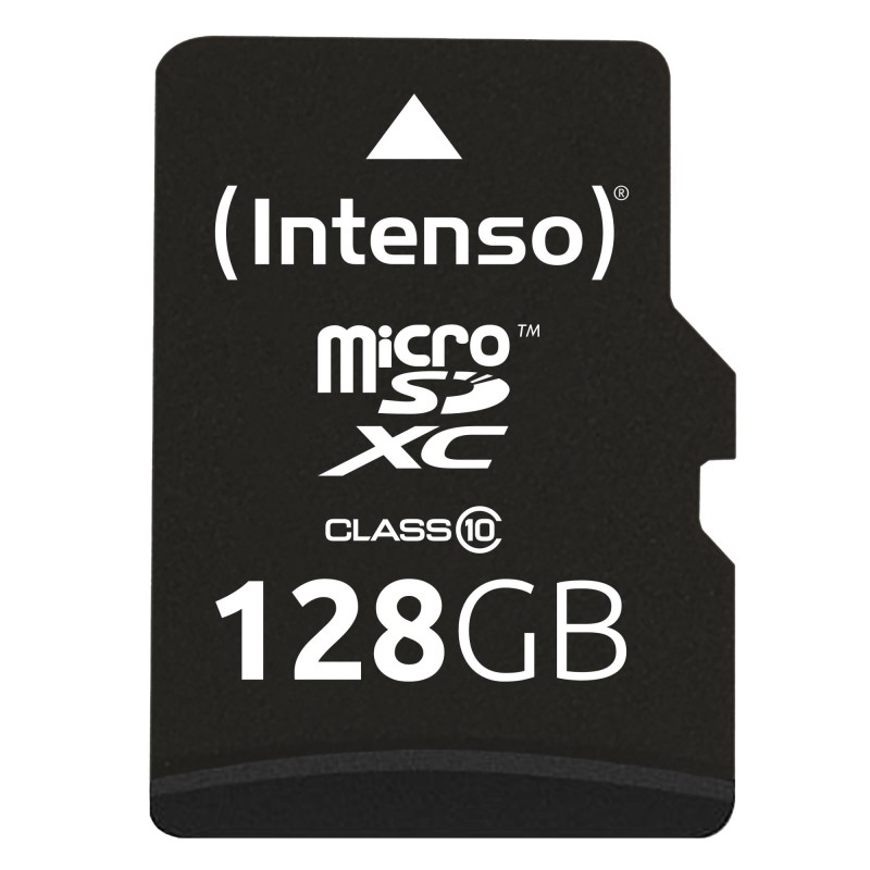 4034303030064MEMORY MICRO SDXC 128GB C10/W/ADAPTER 3413491 INTENSO