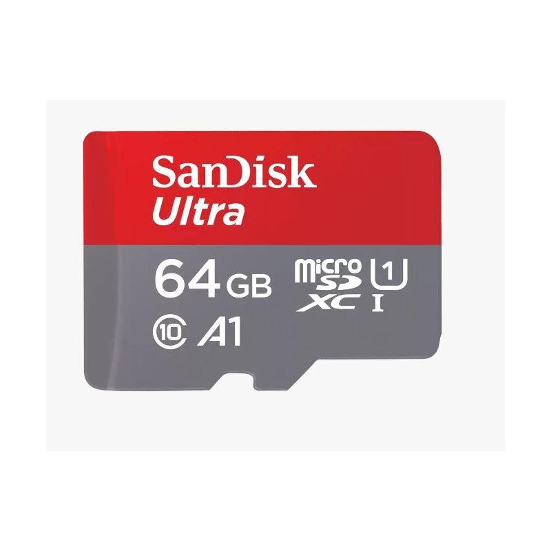 619659200541MEMORY MICRO SDXC 64GB UHS-I/W/A SDSQUAB-064G-GN6MA SANDISK