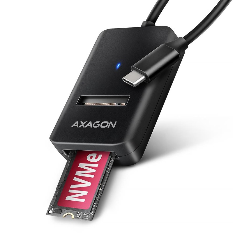 8595247908230SSD ACC ADAPTER USB-C/M.2/10GBPS 0.1M ADM2-CM AXAGON