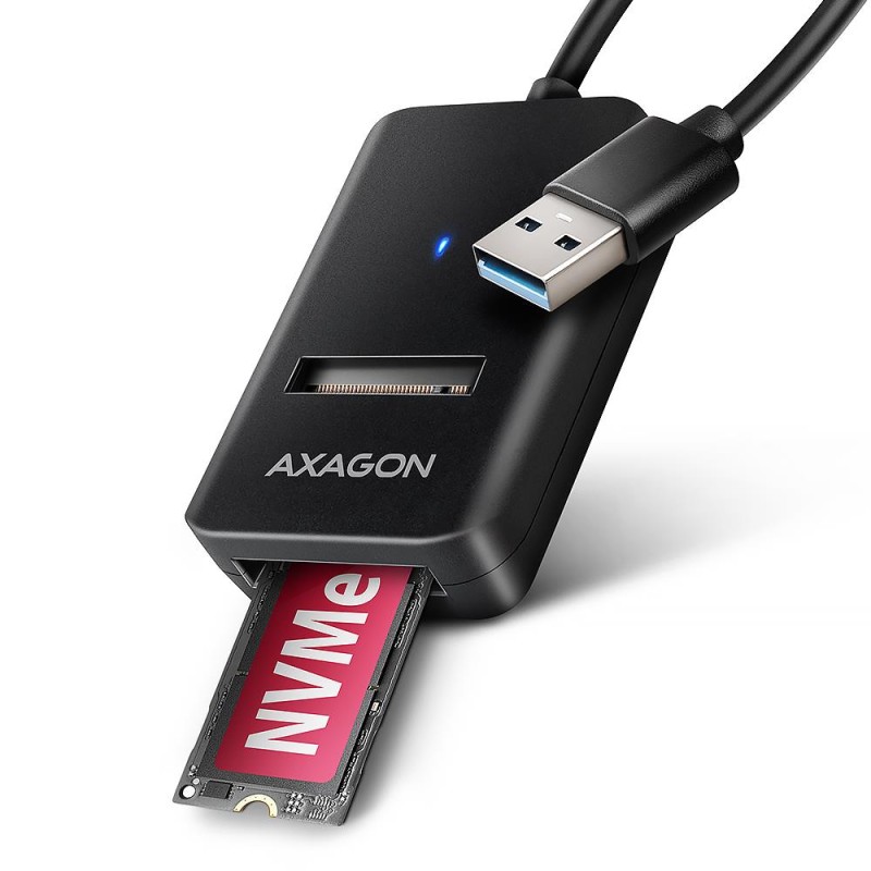 8595247908896SSD ACC ADAPTER USB3.2/M.2/10GBPS 0.1M ADM2-AM AXAGON