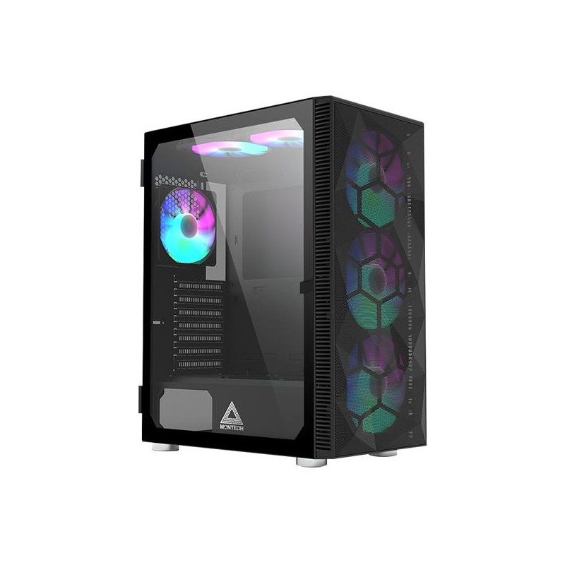 4710562745207Case|MONTECH|X3 Mesh|MidiTower|Not included|Colour Black|X3MESH(B)