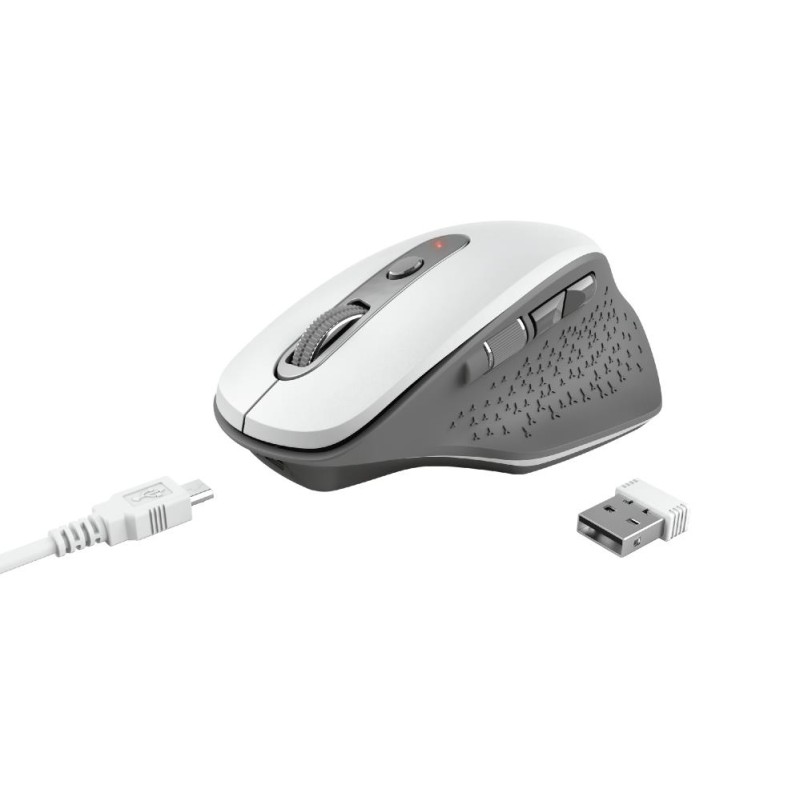 8713439240351MOUSE USB OPTICAL WRL/OZAA WHITE 24035 TRUST