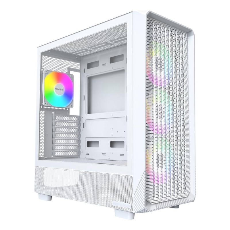 4710562741841Case|MONTECH|X5|MidiTower|Case product features Transparent panel|Not included|Colour White|X5(W)
