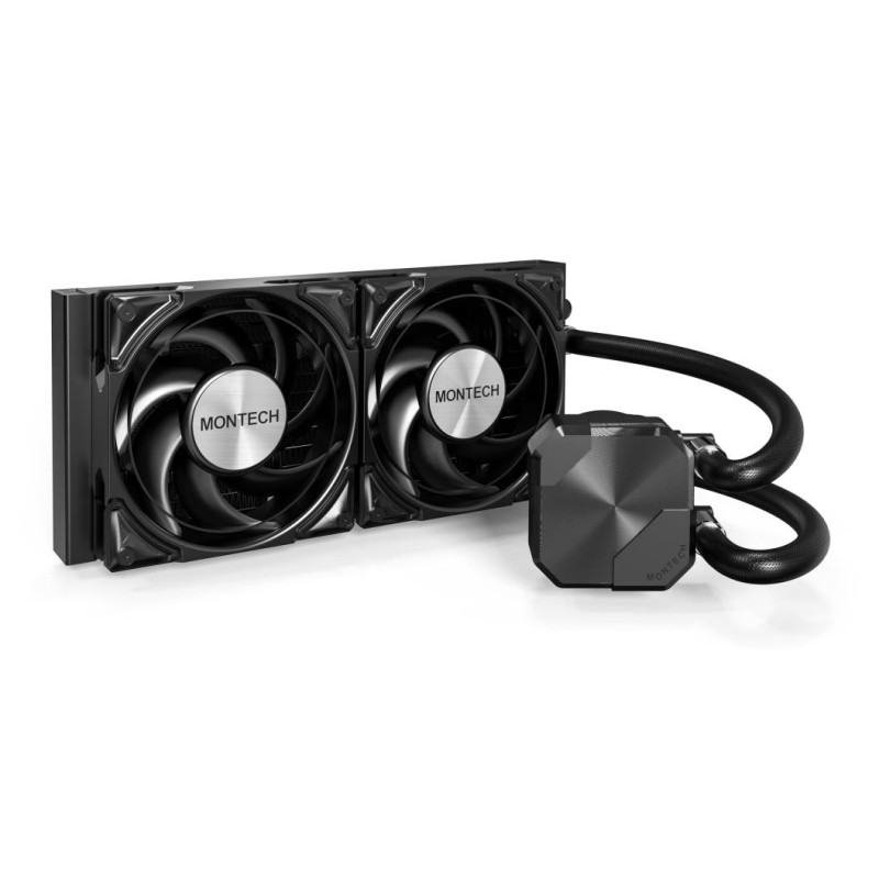 4710562745399CPU COOLER MULTI SOCKET BLACK/HYPERFLOW SILENT240(B) MONTECH