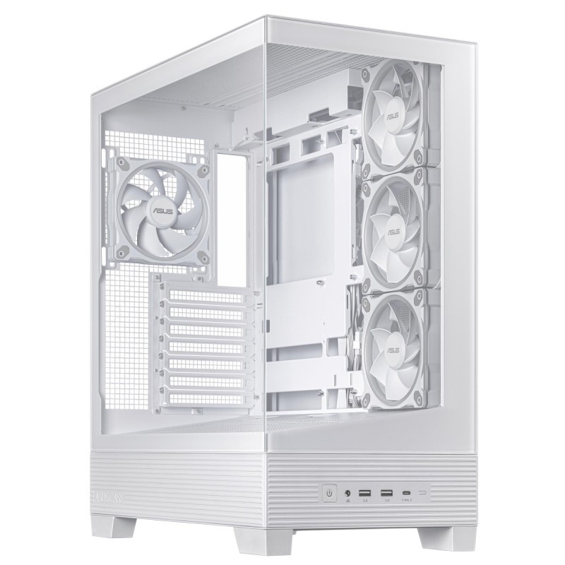4711387808863Case|ASUS|ASUS A31 PLUS Case|MidiTower|Case product features Transparent panel|ATX|BTX|MicroATX|MiniITX|Colour White|A31PLUSTGAR