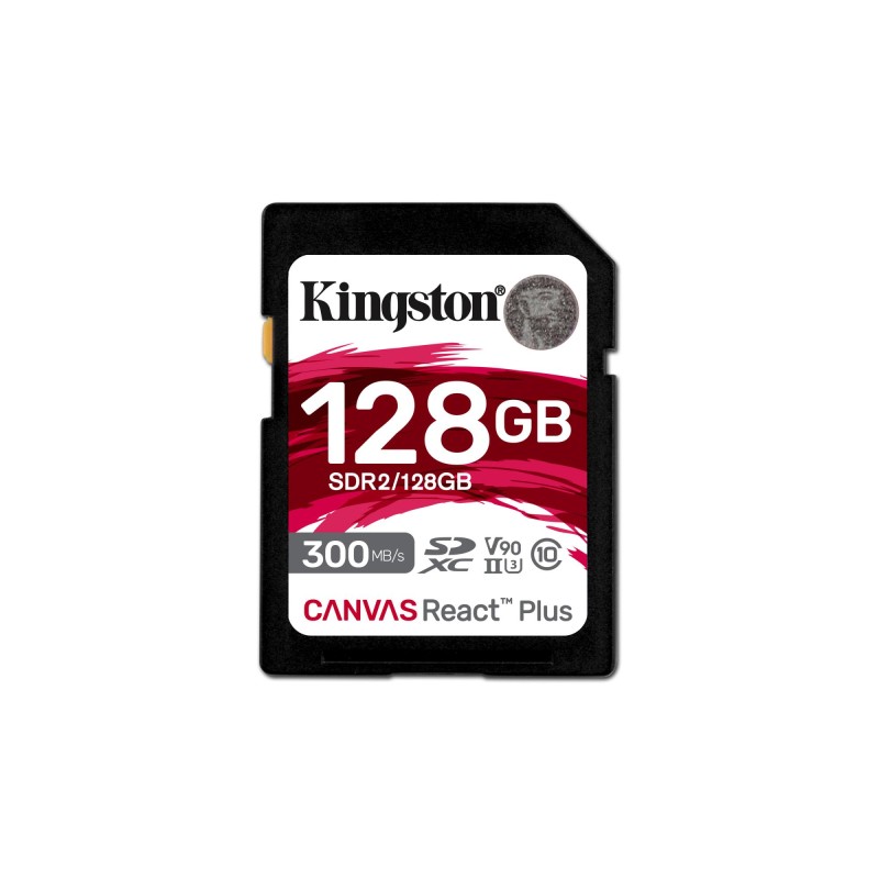 740617301960MEMORY SDXC 128GB C10/SDR2/128GB KINGSTON