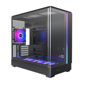 753263078315Case|CHIEFTEC|SCORPION 4|MiniTower|Case product features Transparent panel|Not included|ATX|MicroATX|MiniITX|Colour Black|GL-04B