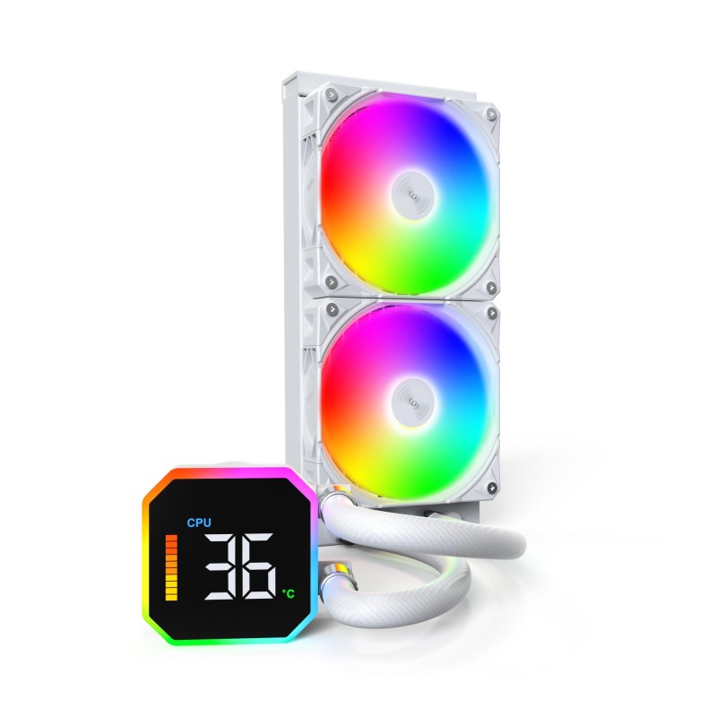4710562741728CPU COOLER MULTI SOCKET WHITE/HYPERFLOW DIGITAL 240 MONTECH