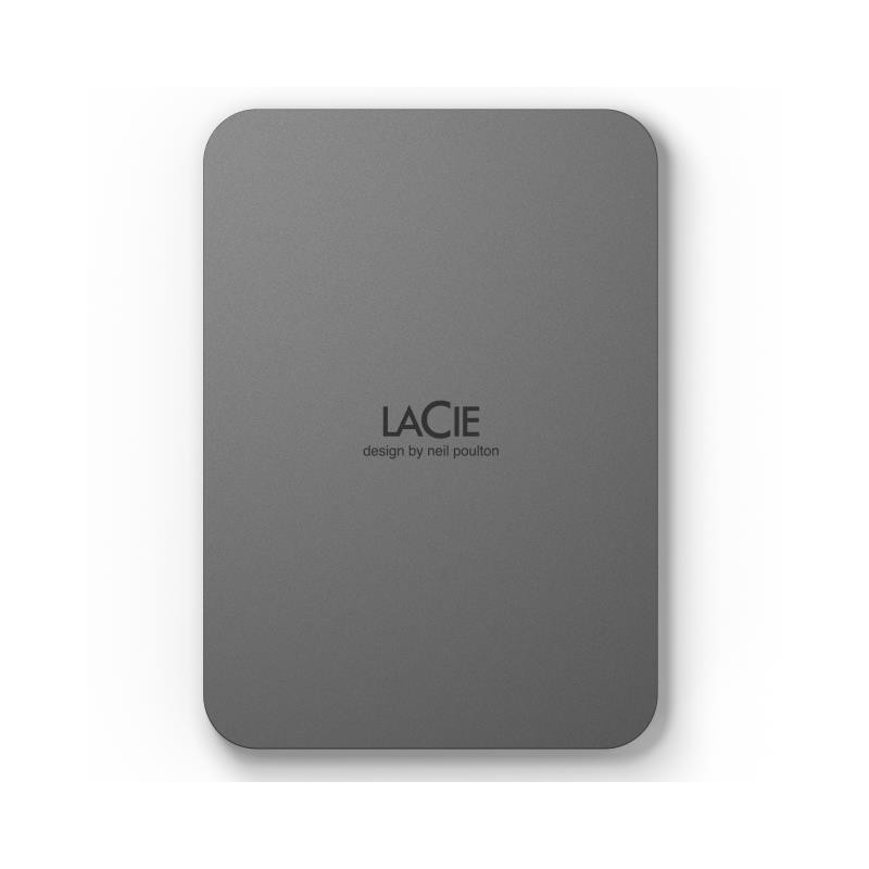 8719706043588External HDD|LACIE|Mobile Drive Secure|STLR2000400|2TB|USB-C|USB 3.2|Colour Space Gray|STLR2000400