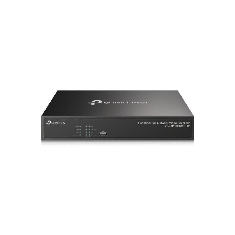 4897098688748NET VIDEO RECORDER 4CH POE+/VIGI NVR1004H-4P TP-LINK