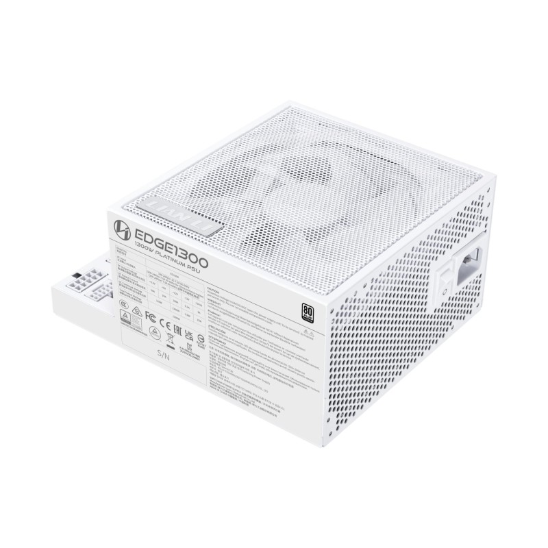 4718466015013Power Supply|LIAN LI|EDGE850|850 Watts|Efficiency 80 PLUS PLATINIUM|PFC Active|G9P.EG0850.WE00.EU