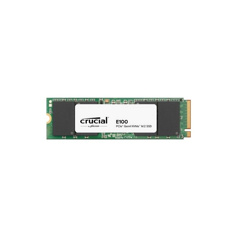 649528946157SSD|CRUCIAL|E100|1TB|M.2|NVMe|3D NAND|Write speed 3000 MBytes/sec|Read speed 5000 MBytes/sec|CT1000E100SSD8