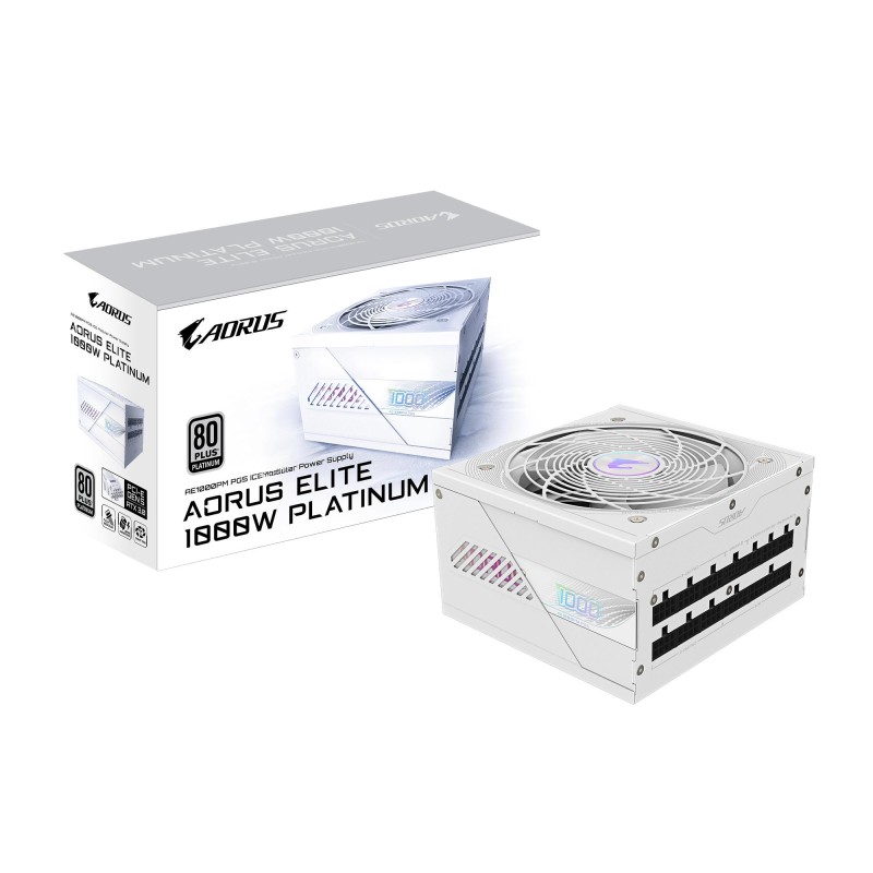 4719331554651Power Supply|GIGABYTE|GP-AE1000PM PG5 ICE|1000 Watts|Efficiency 80 PLUS PLATINIUM|PFC Active|MTBF 100000 hours|GP-AE1000PMPG5ICE