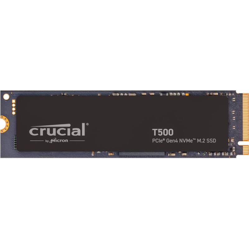 649528939241SSD|CRUCIAL|600xTBW rating|Read speed 7300 MB/s|Write speed 6800 MB/s|NVMe Yes|PCI Express 4.0|M.2|1000 GB|Crucial T500 Gen4 1TB
