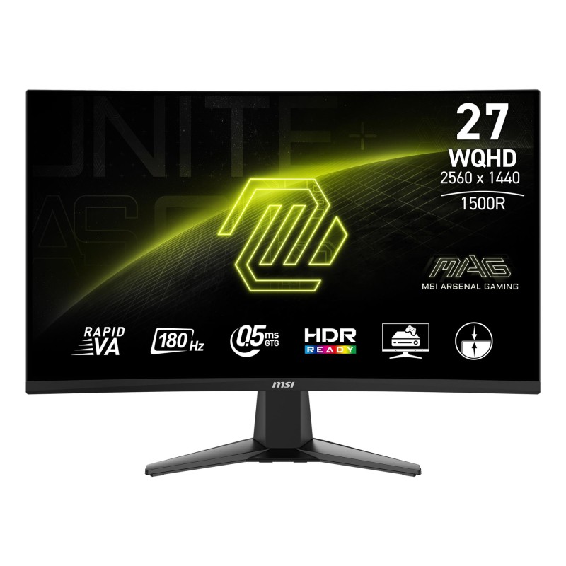 4711377177900LCD Monitor|MSI|27 "|2560 x 1440 pixels|Quad HD|Native aspect ratio 16:9|LCD|Curved|MAG27CQ6F