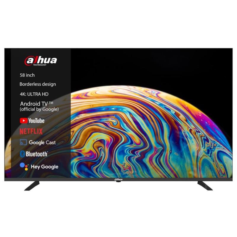 6939554906954TV Set|DAHUA|58 "|4K Ultra HD|3840 x 2160 pixels|16:9|LCD|DHI-LTV58-SD400