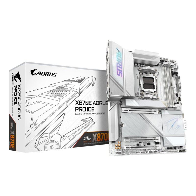 4719331864798Mainboard|GIGABYTE|AMD X870E|SAM5|ATX|Memory DDR5|Memory slots 4|X870EAORUSPROICE1.1