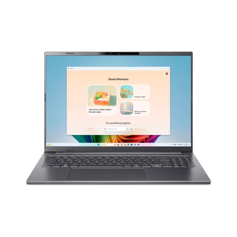 4711474777720Notebook|ACER|Aspire|Aspire 16 AI|CPU Qualcomm Snapdragon|X1-26-100|3 GHz|16 "|1920 x 1200 pixels|RAM 16 GB|LPDDR5x-SDRAM|SSD 51