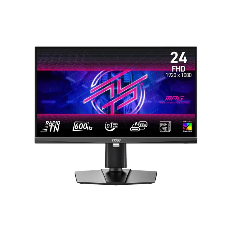 4711377311267LCD Monitor|MSI|MPG 242R X60N|24.1"|Gaming/USB Hub|Panel TN|1920x1080|16:9|600 Hz|0.1 ms|MPG242RX60N