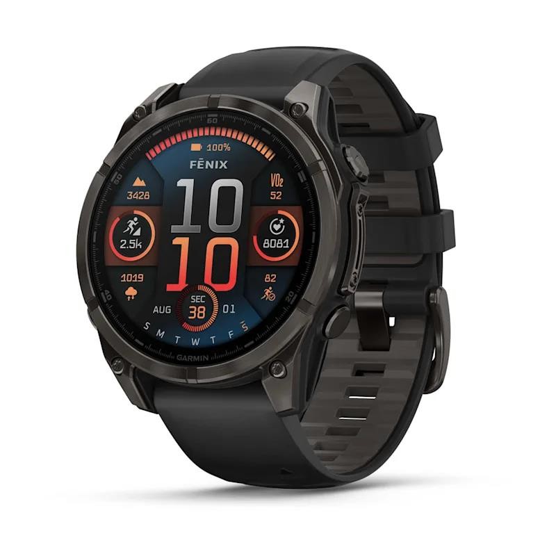 753759338114SMARTWATCH FENIX 8 SAPPHIRE/BLACK/GRAY 010-02904-21 GARMIN