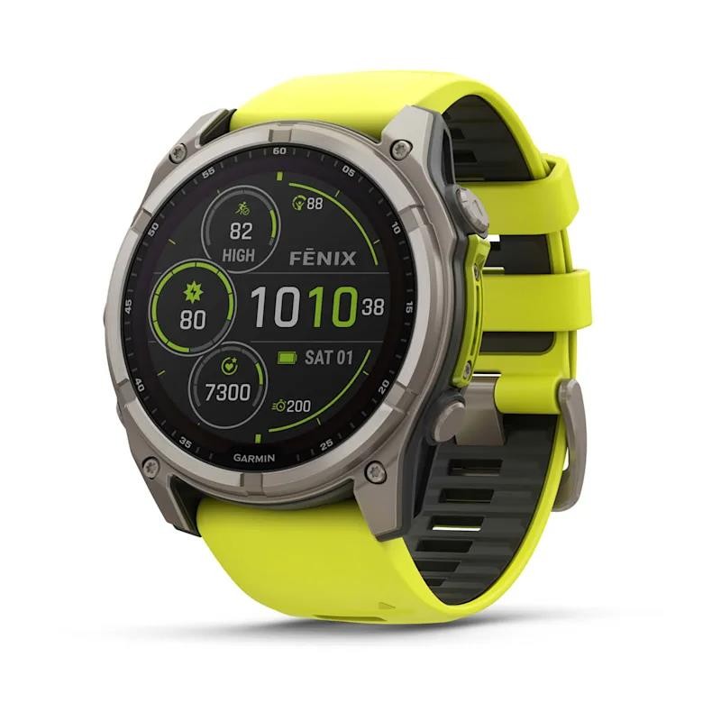 753759339425SMARTWATCH FENIX 8 SAPP. SOLAR/YELLOW 010-02907-21 GARMIN