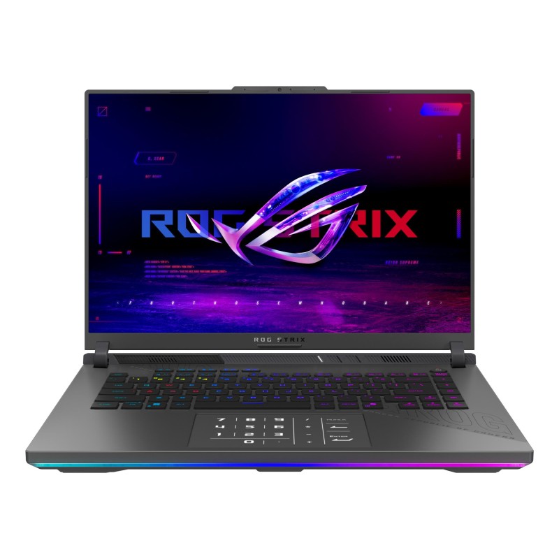 4711387986172Notebook|ASUS|ROG Strix|G16 (2025)|G614FR-S5022W|CPU Ryzen 9|9955HX|2500 MHz|16"|2560x1600|RAM 16GB|DDR5|5600 MHz|SSD 1TB|NVIDIA