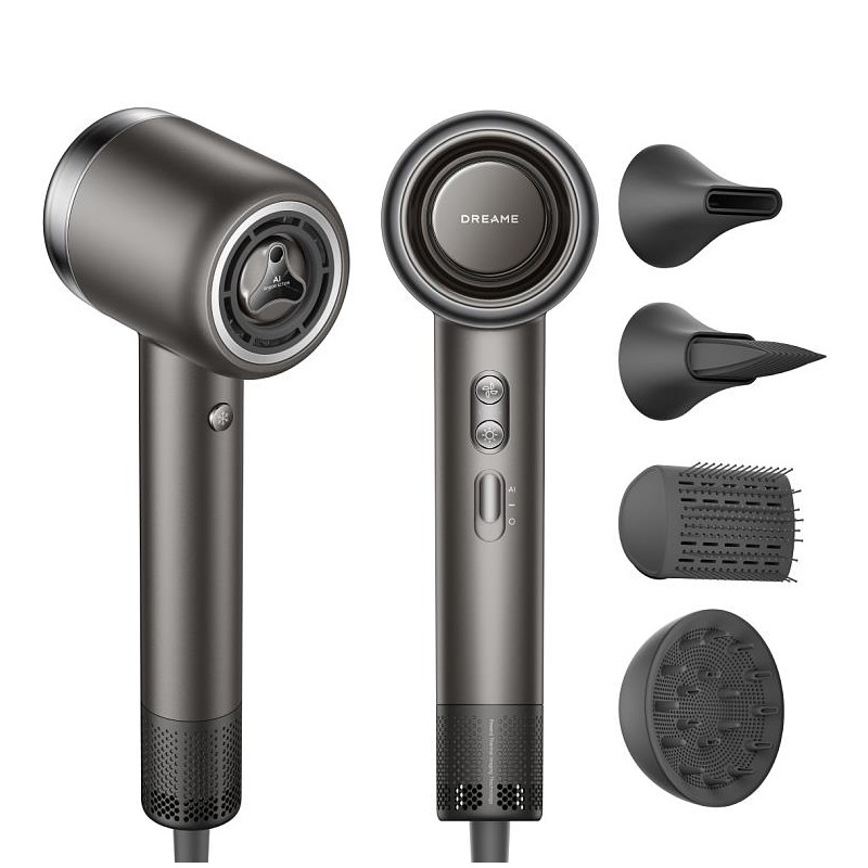 6978515253065HAIR DRYER GUSTO/GRAY AHG40A-GY DREAME