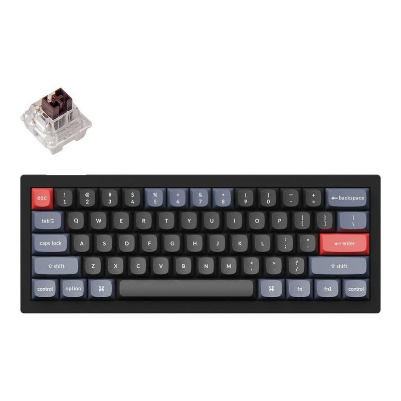 KEYBOARD WRL V4 RGB/CARBON BLACK V4-B3 KEYCHRON