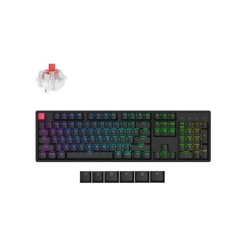 4895248894520KEYBOARD WRL K10 RGB/BLACK K10X-J1 KEYCHRON