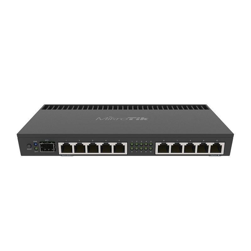 4752224002730NET ROUTER 1000M 10PORT 1SFP+/RB4011IGS+RM MIKROTIK