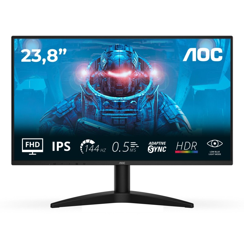 4038986143073LCD Monitor AOC 23.8 " 1920 x 1080 pixels Full HD Native aspect ratio 16:9 LED Flat 24B36X