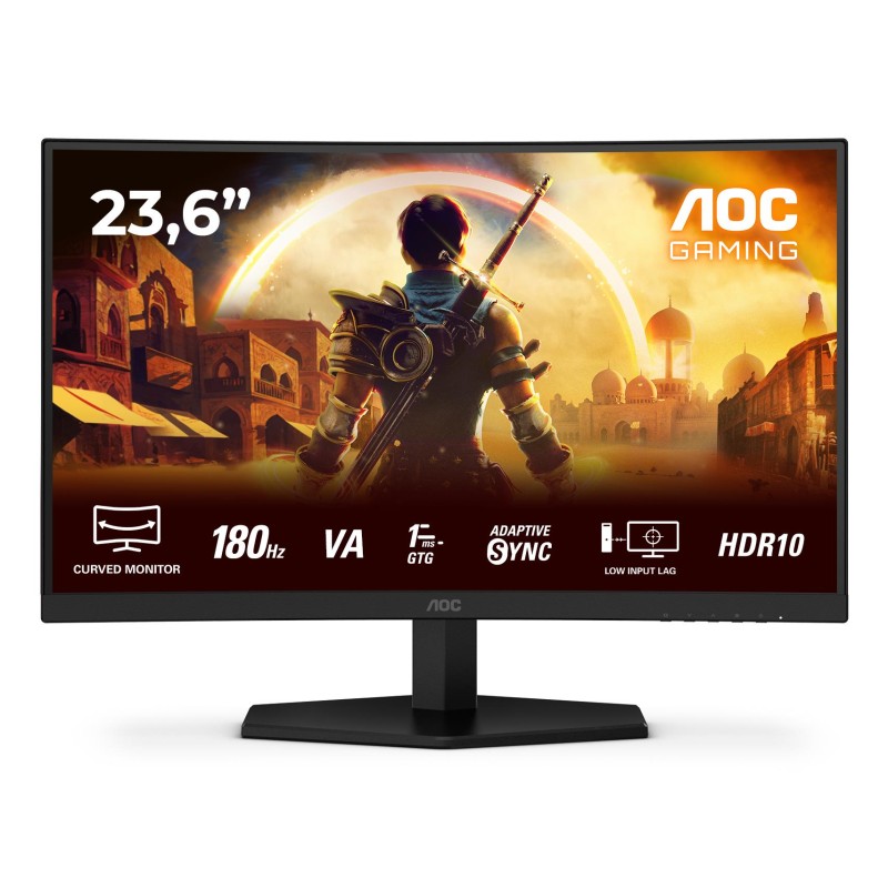 4038986142625LCD Monitor|AOC|23.6 "|1920 x 1080 pixels|Full HD|Native aspect ratio 16:9|LED|Curved|C24G42E