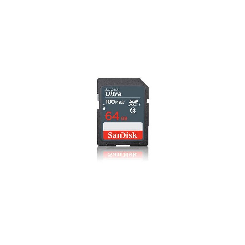 619659185282MEMORY SDXC 64GB UHS-I/SDSDUNR-064G-GN3IN SANDISK
