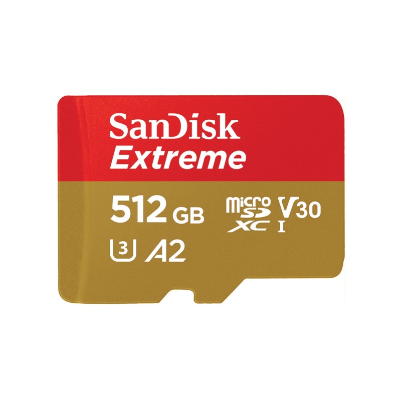 619659189648MEMORY MICRO SDXC 512GB UHS-I/W/A SDSQXAV-512G-GN6MA SANDISK