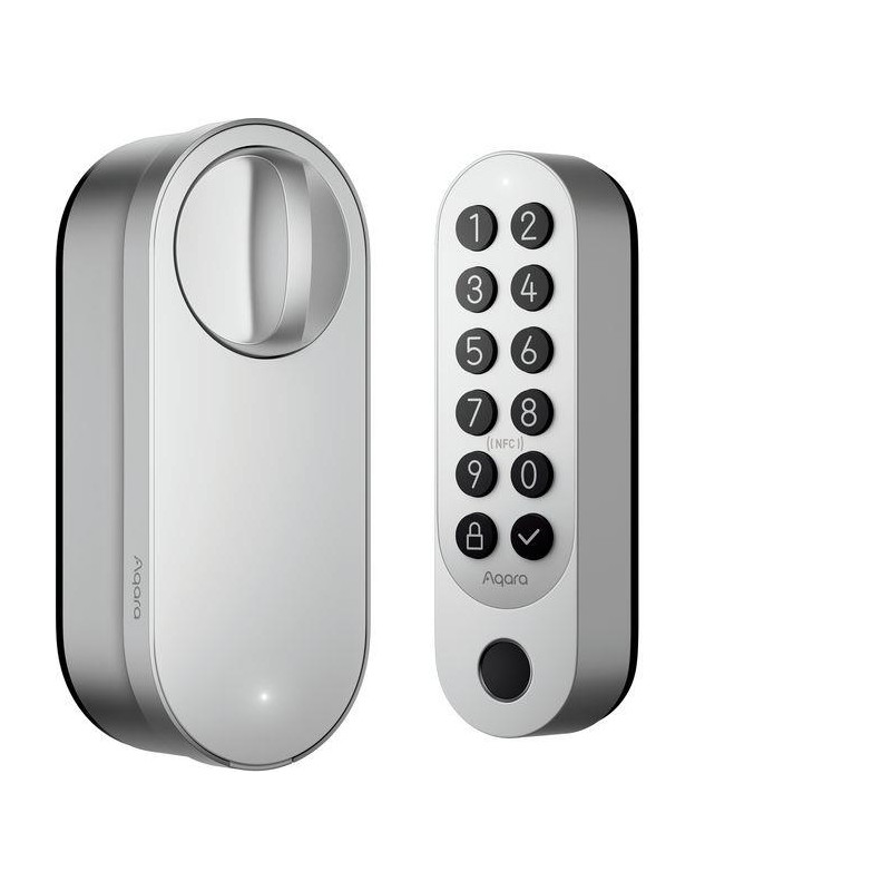 6975833355280SMART HOME LOCK U200/SILVER EL-D02D-S AQARA