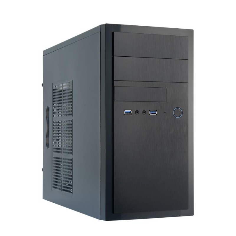 4710713237254Case CHIEFTEC MiniTower MicroATX Colour Black HT-01B-OP