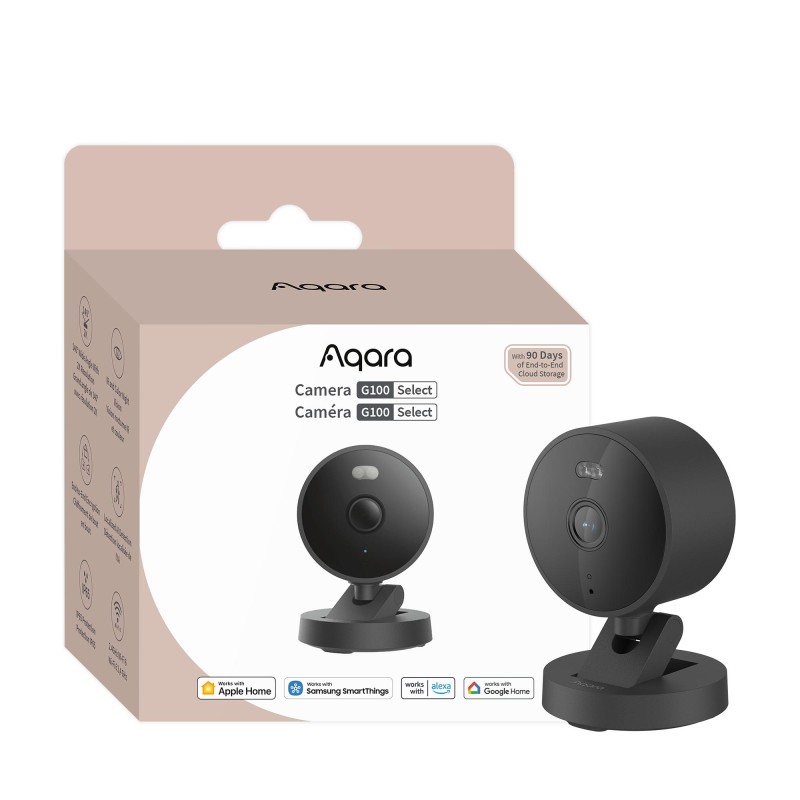 6975833358601SMART HOME G100 CAMERA/BLACK CH-C08D-B AQARA