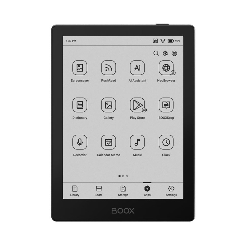 6949710309819E-Reader|ONYX BOOX|6"|1072x1448|Memory 32 MB|1xUSB-C|Micro SDXC|Wireless LAN|Bluetooth|Black|OPC1225R