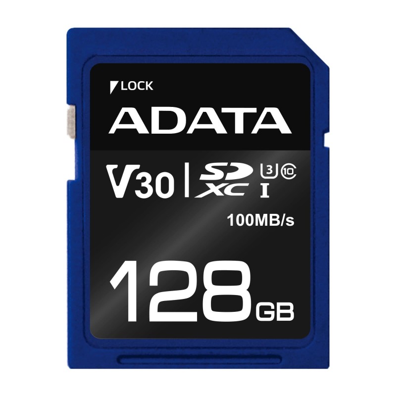 4713218463920MEMORY SDXC 128GB V30/ASDX128GUI3V30S-R ADATA