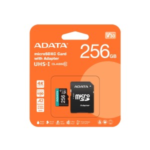 4710273771328MEMORY MICRO SDXC 64GB W/ADAP./AUSDX64GUI3V30SA2-RA1 ADATA