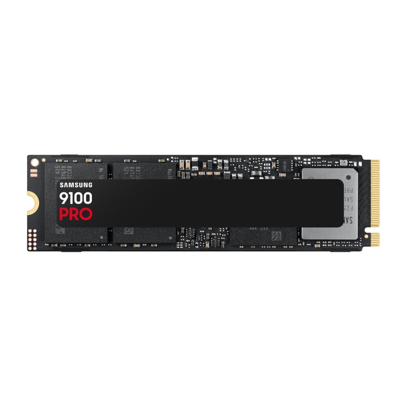 8806095811703SSD SAMSUNG 9100 PRO 4TB M.2 PCIe Gen5 NVMe TLC Write speed 13400 MBytes/sec Read speed 14800 MBytes/sec 2.38mm TBW 2400 TB MZ-V