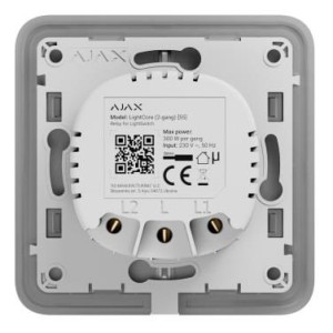 SMART HOME LIGHTCORE 1GANG/45110 AJAX