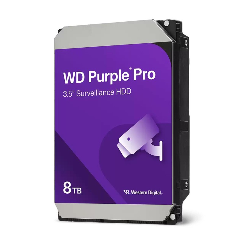 718037896748HDD WESTERN DIGITAL Purple 8TB SATA 3.0 256 MB 7200 rpm 3,5" WD8002PURP