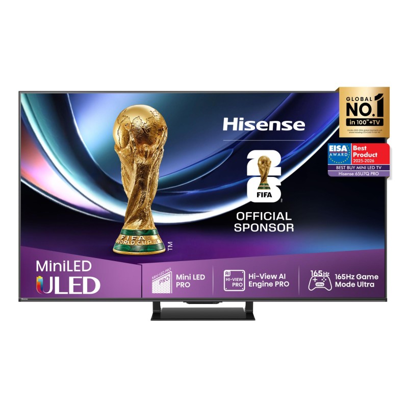 TV Set HISENSE 65 " 4K Ultra HD 3840 x 2160 pixels Flat 16:9 ULED 65U7QPRO