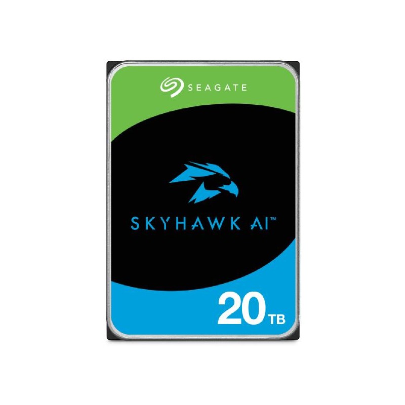8719706436885HDD Kõvaketas SEAGATE SkyHawk AI  20 TB Serial ATA III Buffer 512 MB 7200 RPM 3.5 " ST20000VE003