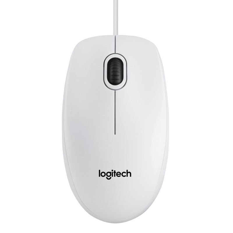 5099206041288MOUSE USB OPTICAL B100/WHITE OEM 910-003360 LOGITECH