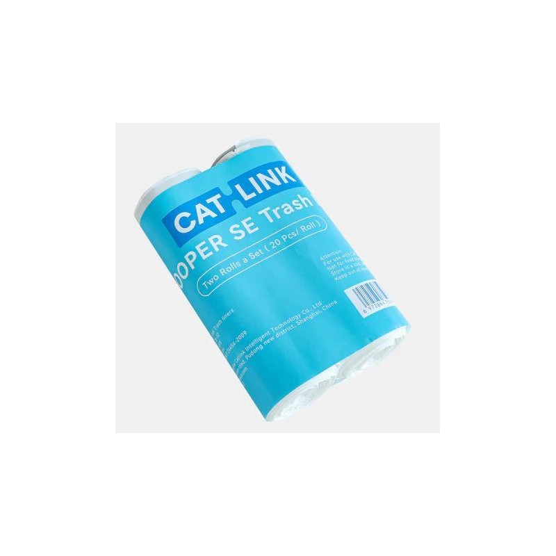 6972884750002CAT LITTER BOX ACC TRASH BAGS/2ROLLS CL-TB-01 CATLINK