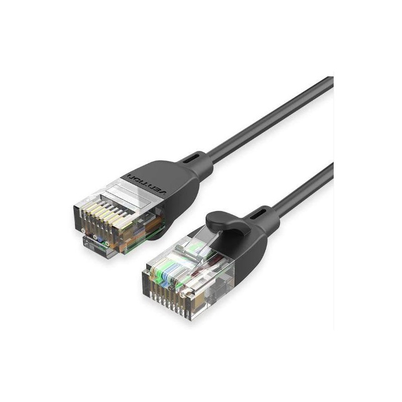 6922794742987PATCH CABLE CAT.6A UTP 5M BLACK IBIBJ VENTION