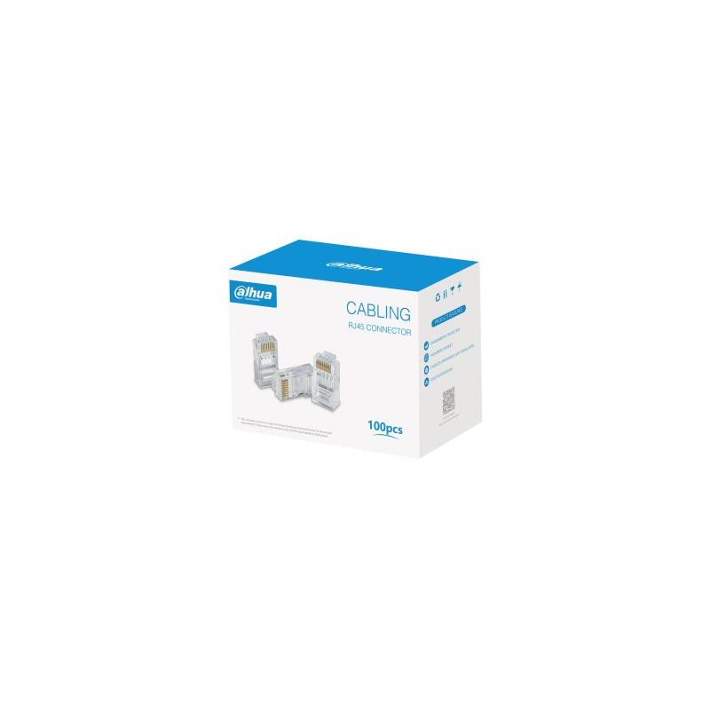 6923172545169CABLE ACC JACK RJ45 100PACK/PFM976-631 DAHUA